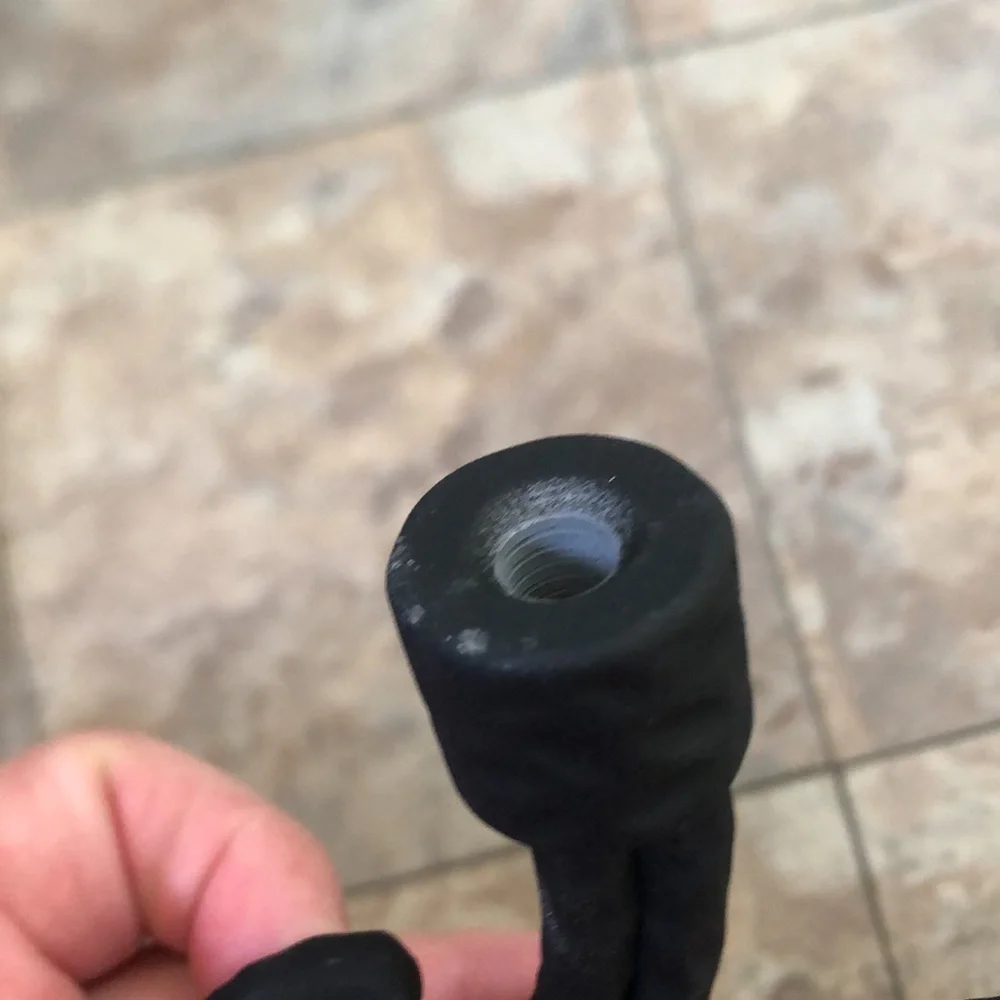 Forged Metal Black Curtain Rod Ends & Tiebacks